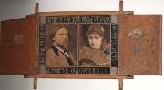 Alma-Tadema, Sir Lawrence, Self-Portraits of Lawrence Alma-Tadema and Laura Theresa Epps (mk23)